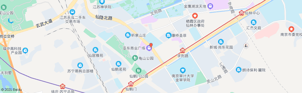 南京仙隐北路文范路_公交站地图_南京公交_妙搜公交查询2024