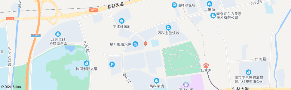 南京学森路_公交站地图_南京公交_妙搜公交查询2024