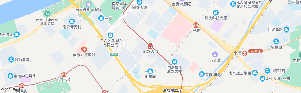 南京雨润大街站_公交站地图_南京公交_妙搜公交查询2024