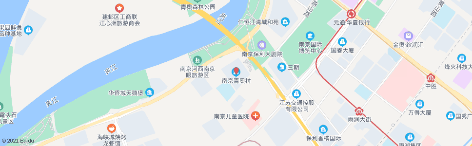 南京青奥村_公交站地图_南京公交_妙搜公交查询2024