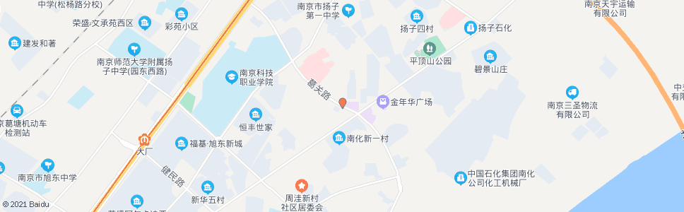 南京葛关路新华路_公交站地图_南京公交_妙搜公交查询2024