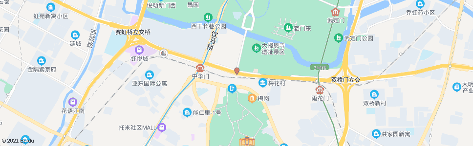 南京应天大街雨花路_公交站地图_南京公交_妙搜公交查询2024