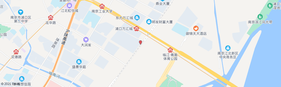 南京浦滨路浦口大道_公交站地图_南京公交_妙搜公交查询2024