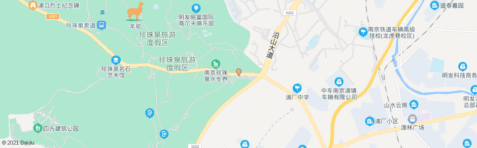 南京浦马路珍珠街_公交站地图_南京公交_妙搜公交查询2024