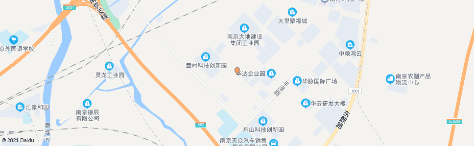 南京润麒路北_公交站地图_南京公交_妙搜公交查询2024
