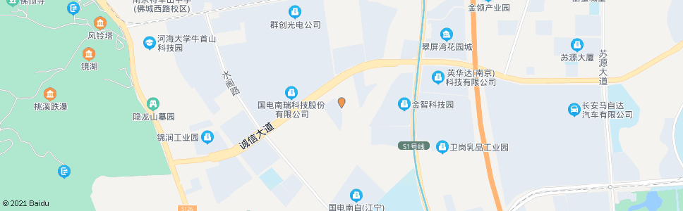 南京康平街诚信大道_公交站地图_南京公交_妙搜公交查询2025