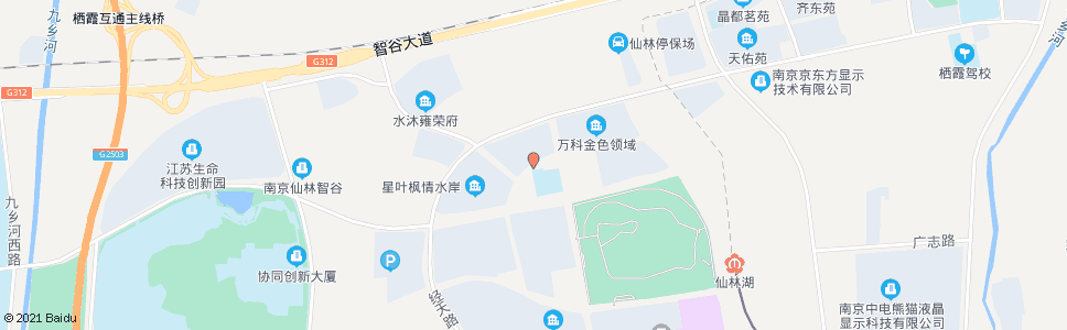 南京学森路守敬路_公交站地图_南京公交_妙搜公交查询2024