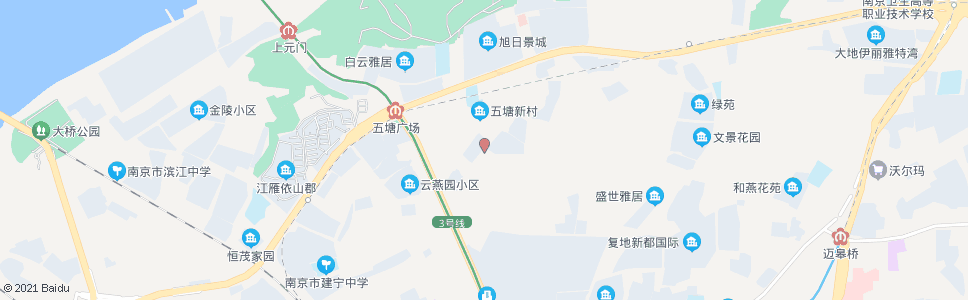 南京五塘新村_公交站地图_南京公交_妙搜公交查询2024