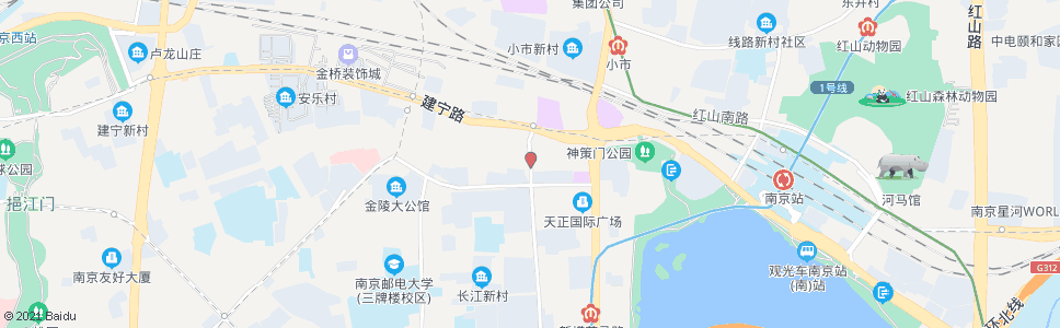 南京金贸大街建宁路_公交站地图_南京公交_妙搜公交查询2024