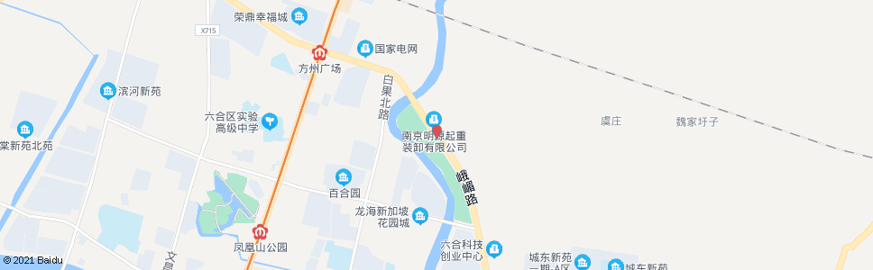 南京红星村_公交站地图_南京公交_妙搜公交查询2025