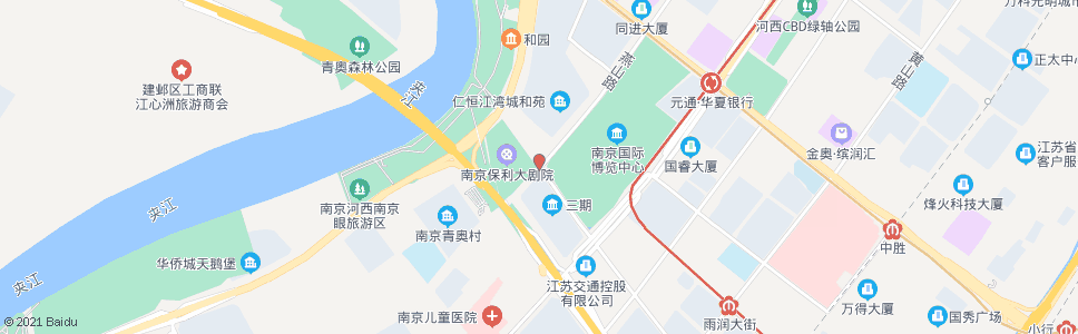 南京燕山路金沙江西街_公交站地图_南京公交_妙搜公交查询2024