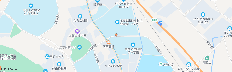 南京格致路龙眠大道_公交站地图_南京公交_妙搜公交查询2024