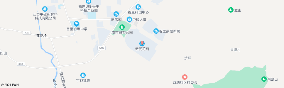 南京牛首大道新民花苑_公交站地图_南京公交_妙搜公交查询2024