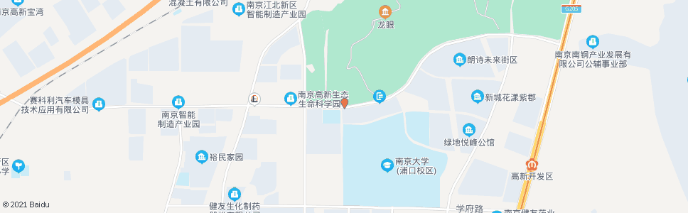 南京龙山南路永固路_公交站地图_南京公交_妙搜公交查询2024