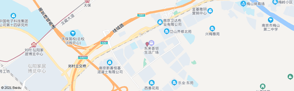 南京岱山中路社区中心_公交站地图_南京公交_妙搜公交查询2024