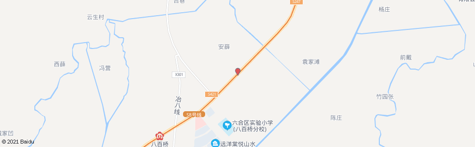 南京金江公路庵薛路_公交站地图_南京公交_妙搜公交查询2024