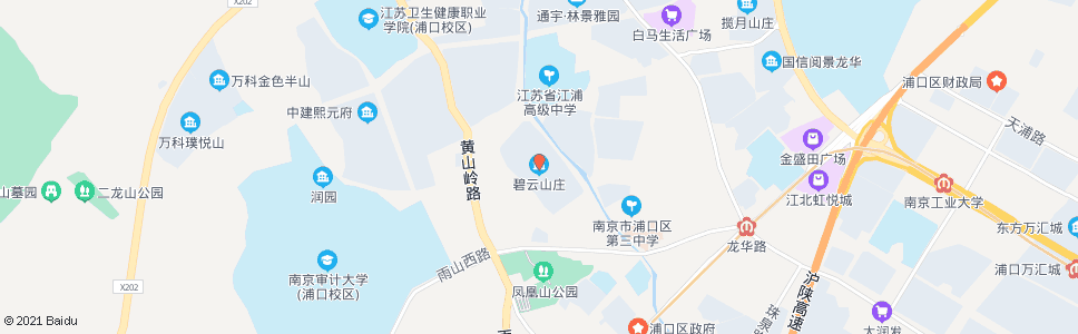 南京象山路(碧云山庄)_公交站地图_南京公交_妙搜公交查询2024