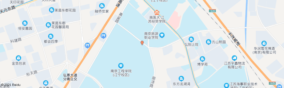 南京工程学院江宁校区4号门_公交站地图_南京公交_妙搜公交查询2024