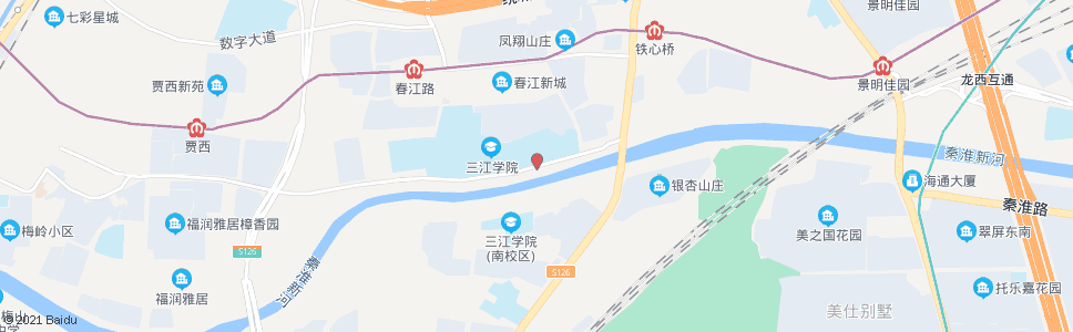 南京三江学院_公交站地图_南京公交_妙搜公交查询2024