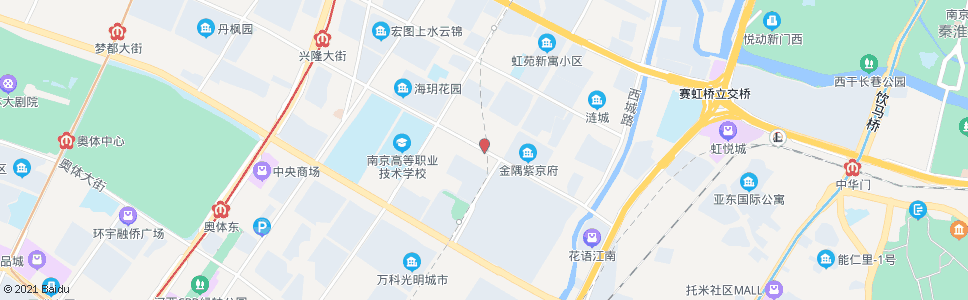 南京四松庵东_公交站地图_南京公交_妙搜公交查询2024