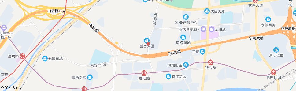南京西春路南站_公交站地图_南京公交_妙搜公交查询2024