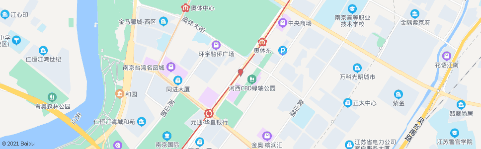 南京江东中路富春江西街_公交站地图_南京公交_妙搜公交查询2024