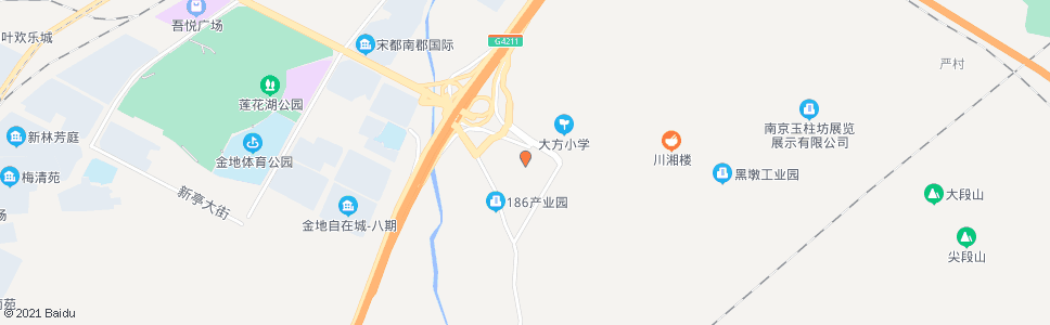 南京大方村_公交站地图_南京公交_妙搜公交查询2024