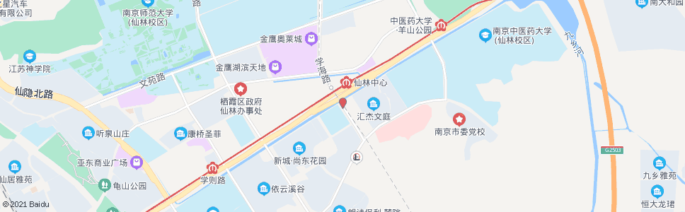 南京学子路北_公交站地图_南京公交_妙搜公交查询2024