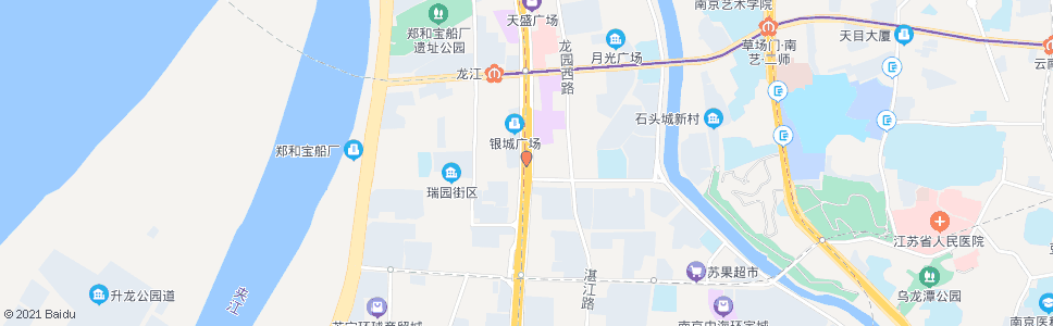 南京江东北路闽江路_公交站地图_南京公交_妙搜公交查询2024