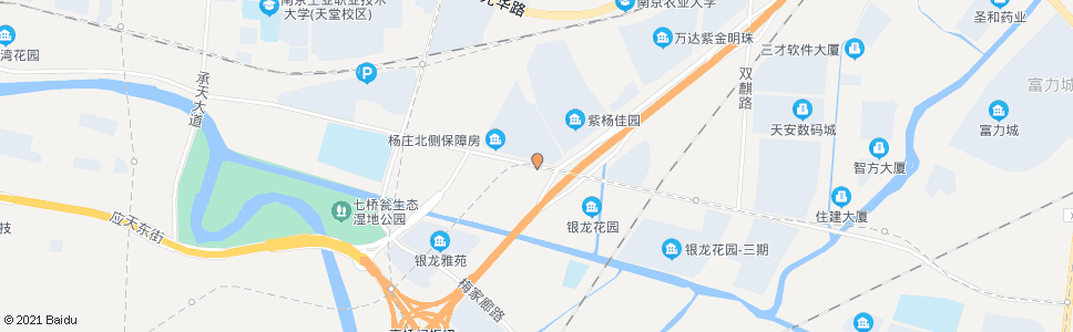 南京杨庄村_公交站地图_南京公交_妙搜公交查询2024