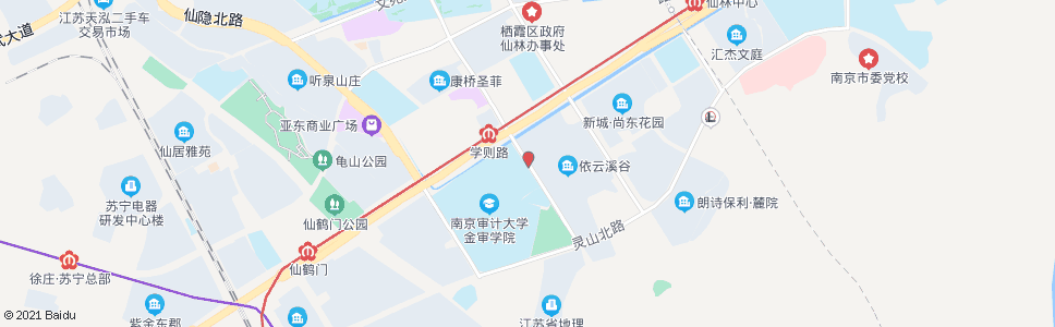 南京学则路北_公交站地图_南京公交_妙搜公交查询2024