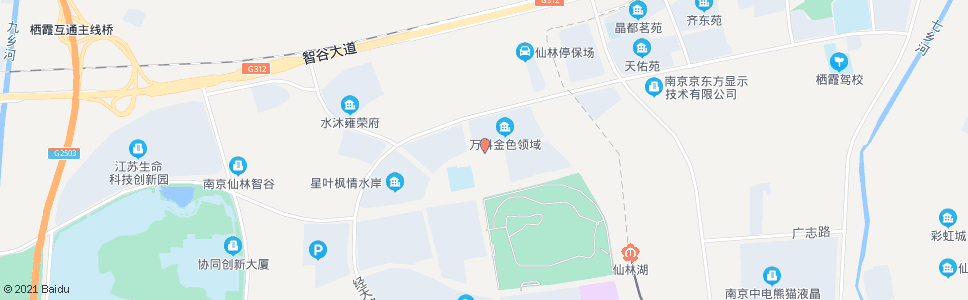 南京学森路东_公交站地图_南京公交_妙搜公交查询2024