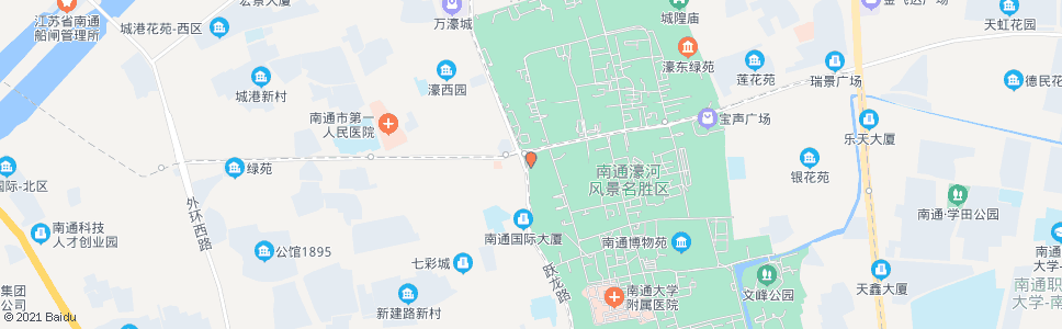 南通电视塔_公交站地图_南通公交_妙搜公交查询2024