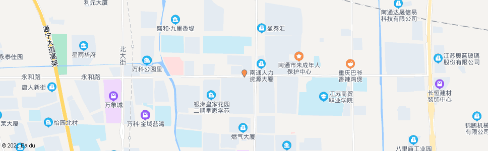 南通永和路工农北路西_公交站地图_南通公交_妙搜公交查询2024