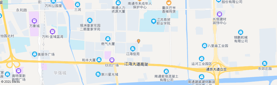 南通永怡路江通路口_公交站地图_南通公交_妙搜公交查询2024