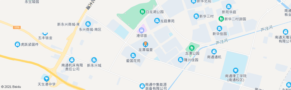 南通龙潭福里_公交站地图_南通公交_妙搜公交查询2024