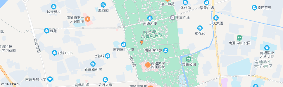 南通南大街沈寿艺术馆_公交站地图_南通公交_妙搜公交查询2024