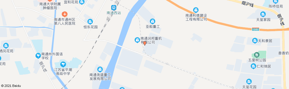 南通荣盛路长泰路东_公交站地图_南通公交_妙搜公交查询2024