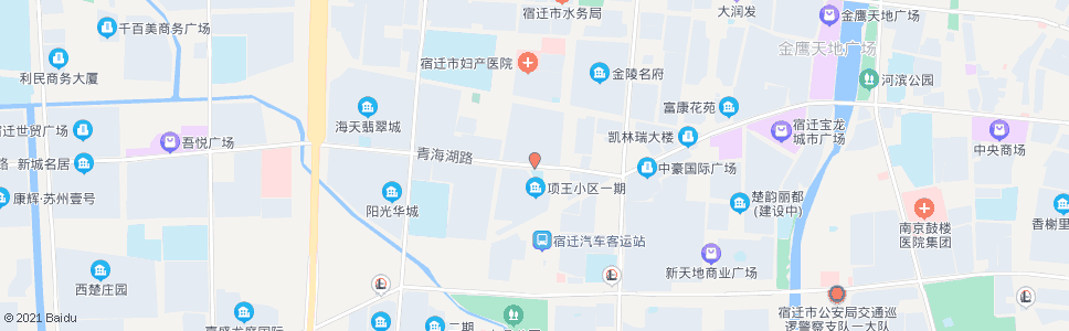 宿迁项王小区二期南门_公交站地图_宿迁公交_妙搜公交查询2024