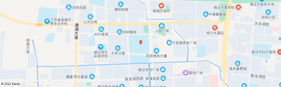 宿迁宿迁中学_公交站地图_宿迁公交_妙搜公交查询2024