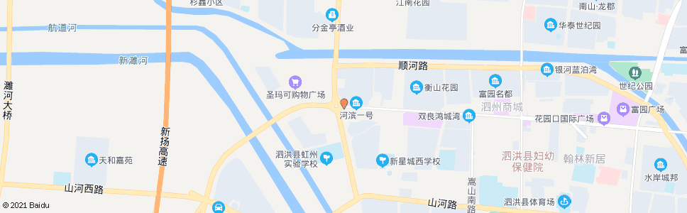 宿迁消防队(泗州西大街)_公交站地图_宿迁公交_妙搜公交查询2024