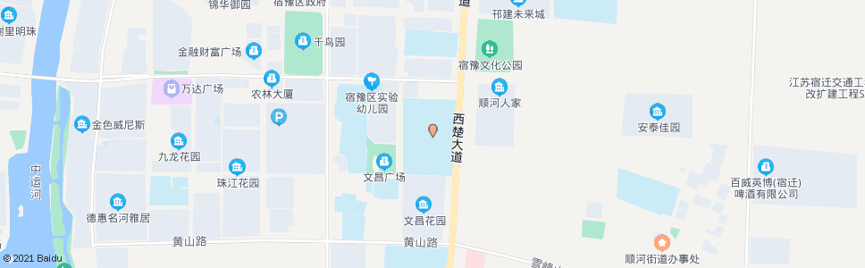 宿迁宿豫职中_公交站地图_宿迁公交_妙搜公交查询2024