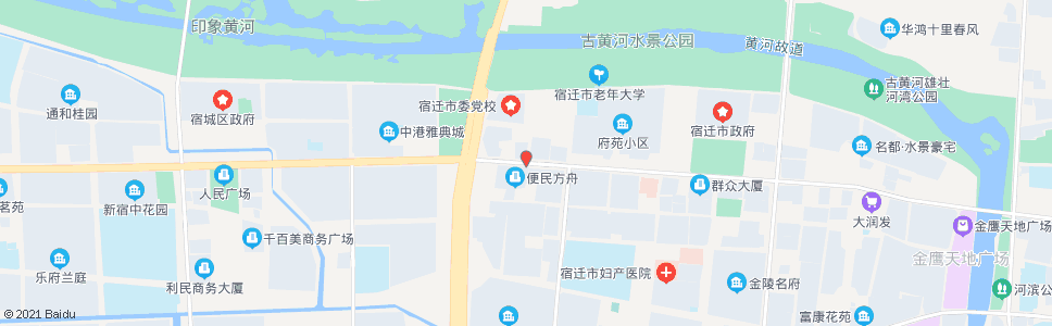 宿迁便民方舟_公交站地图_宿迁公交_妙搜公交查询2024