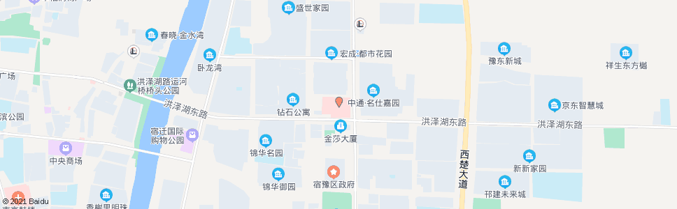 宿迁市中医院_公交站地图_宿迁公交_妙搜公交查询2024