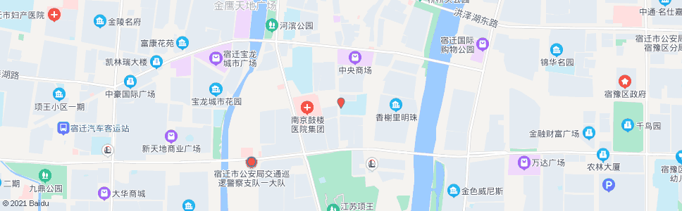 宿迁市实小西门_公交站地图_宿迁公交_妙搜公交查询2024