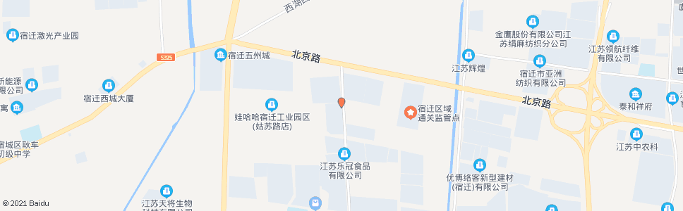 宿迁万基乳胶有限公司_公交站地图_宿迁公交_妙搜公交查询2024