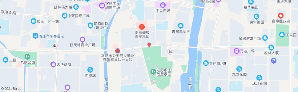 宿迁颐景华庭_公交站地图_宿迁公交_妙搜公交查询2024