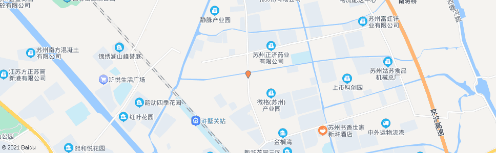 苏州大通路浒青路南_公交站地图_苏州公交_妙搜公交查询2024