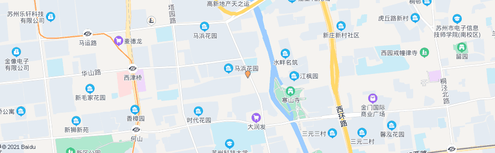 苏州苏州建科院_公交站地图_苏州公交_妙搜公交查询2024