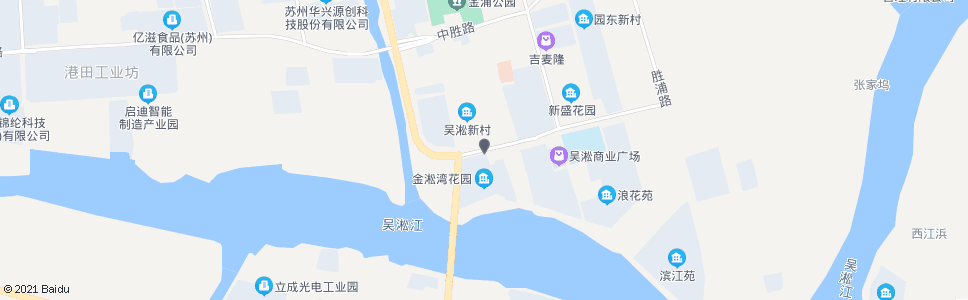 苏州吴淞社区居委会(东行)_公交站地图_苏州公交_妙搜公交查询2024